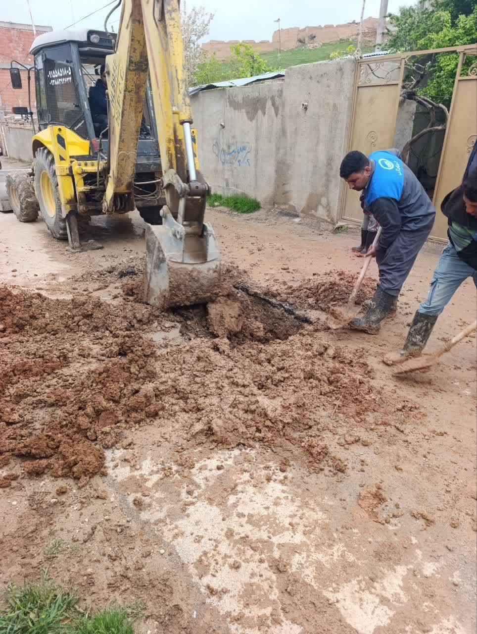 اقدامات جهادی آبفای بجنورد برای پایداری آب شرب ۷ روستای خراسان شمالی؛ از اصلاح خطوط فرسوده تا رفع حوادث