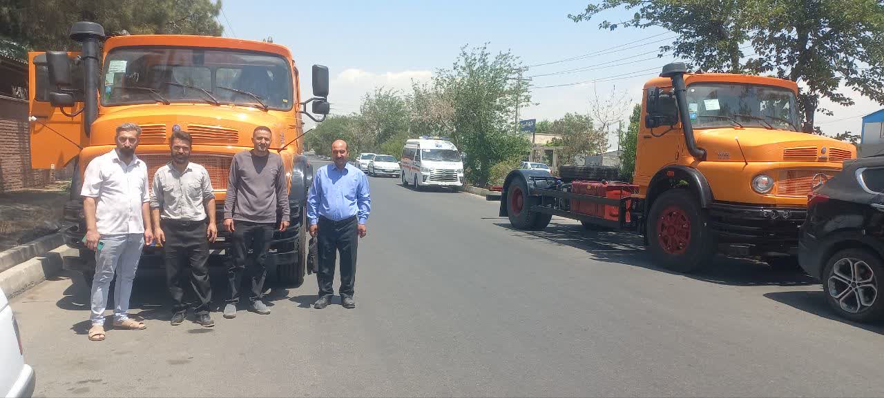 افزایش توان آبرسانی سیار در خراسان شمالی با خرید دو تانکر جدید//  ناوگان آبرسانی سیار خراسان شمالی تقویت شد